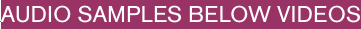 Janellen Steininger Audio Samples